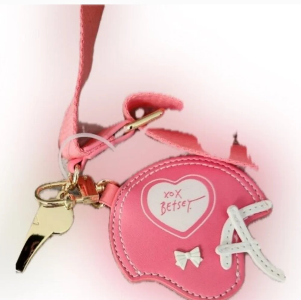 Betsey Johnson Football Crossbody Bag